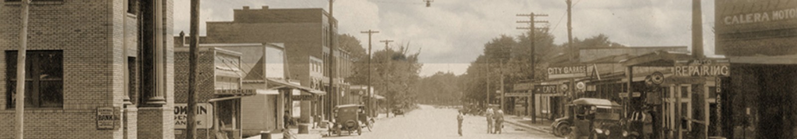 history old downtown photo of Calera, Alabama